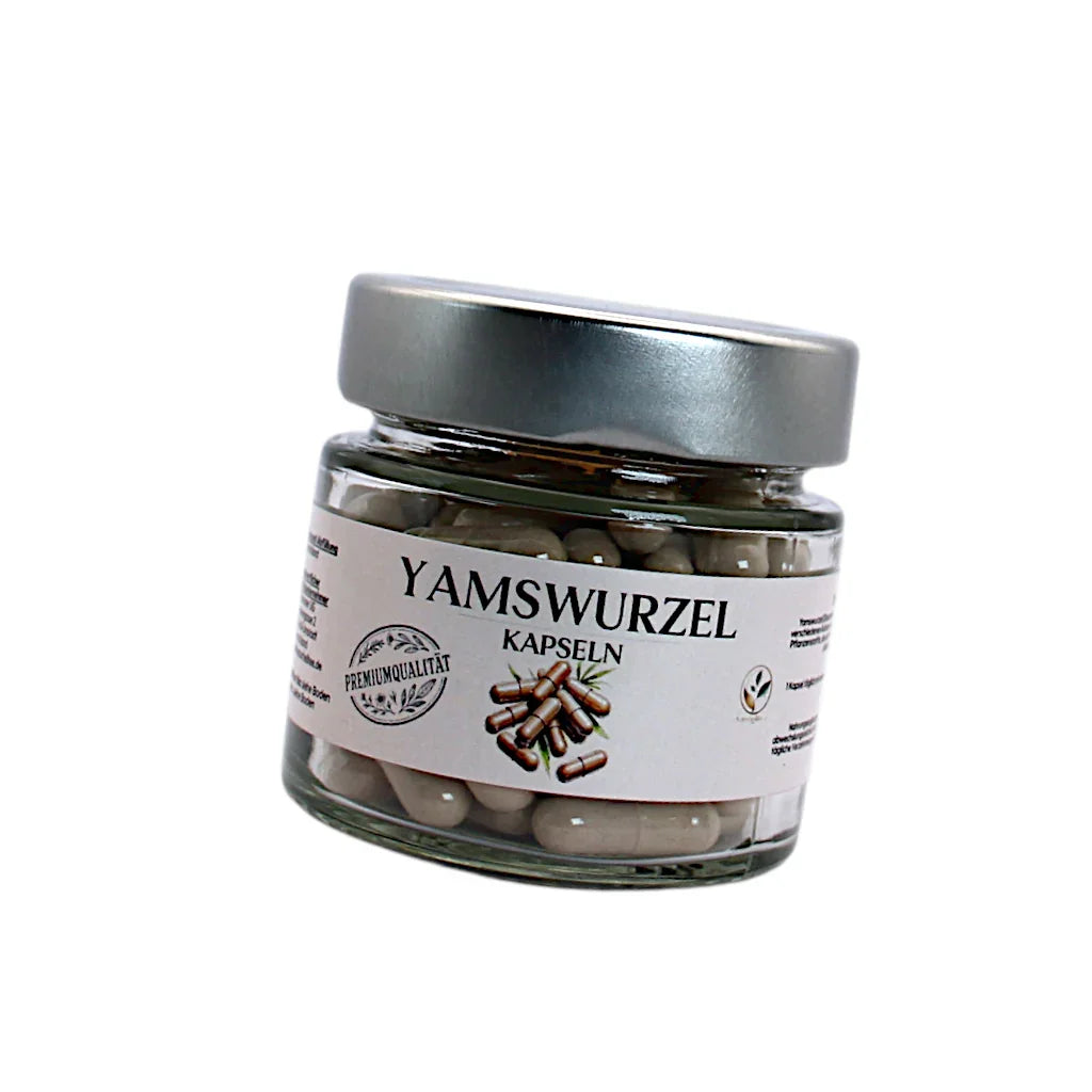 Yamswurzel in pflanzlicher Kapselhülle