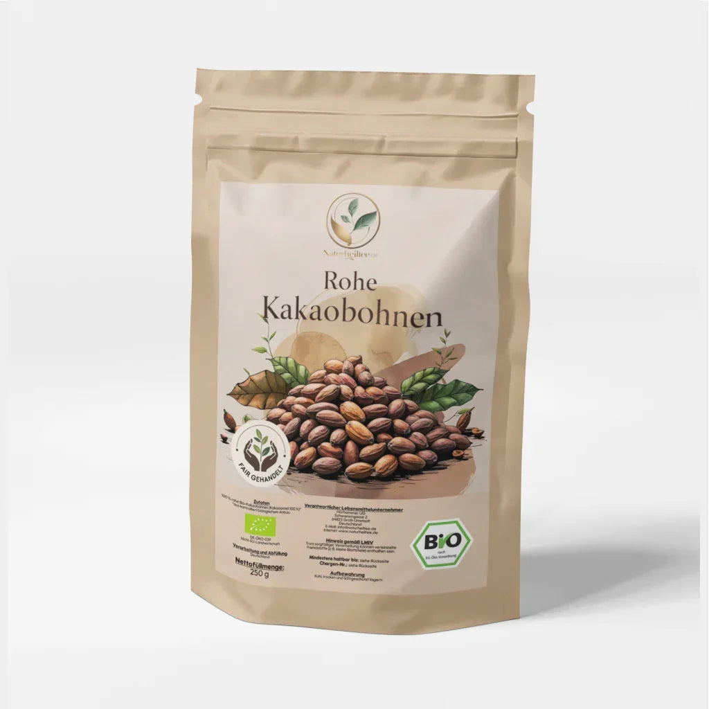 Rohe Bio-Kakaobohnen - Naturheiltee