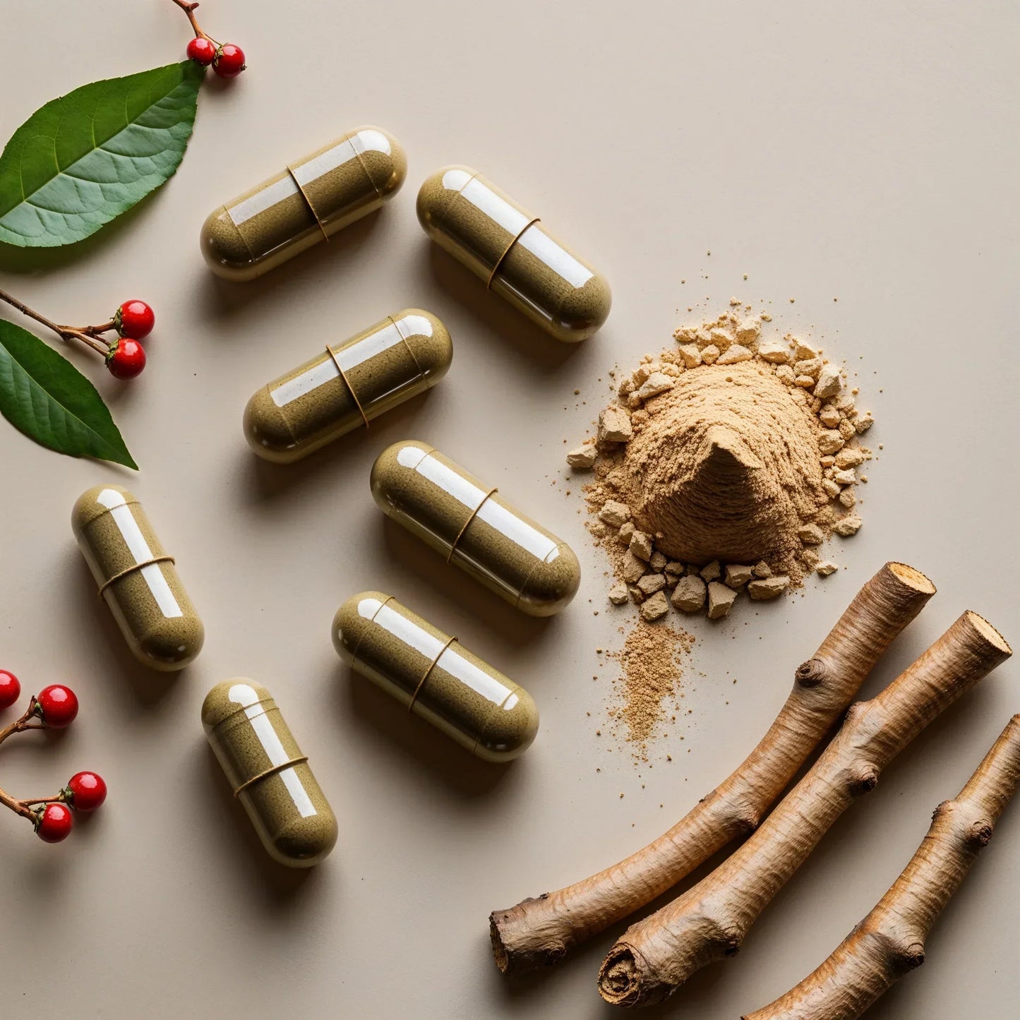 Bio Ashwagandha Kapseln - Naturheiltee