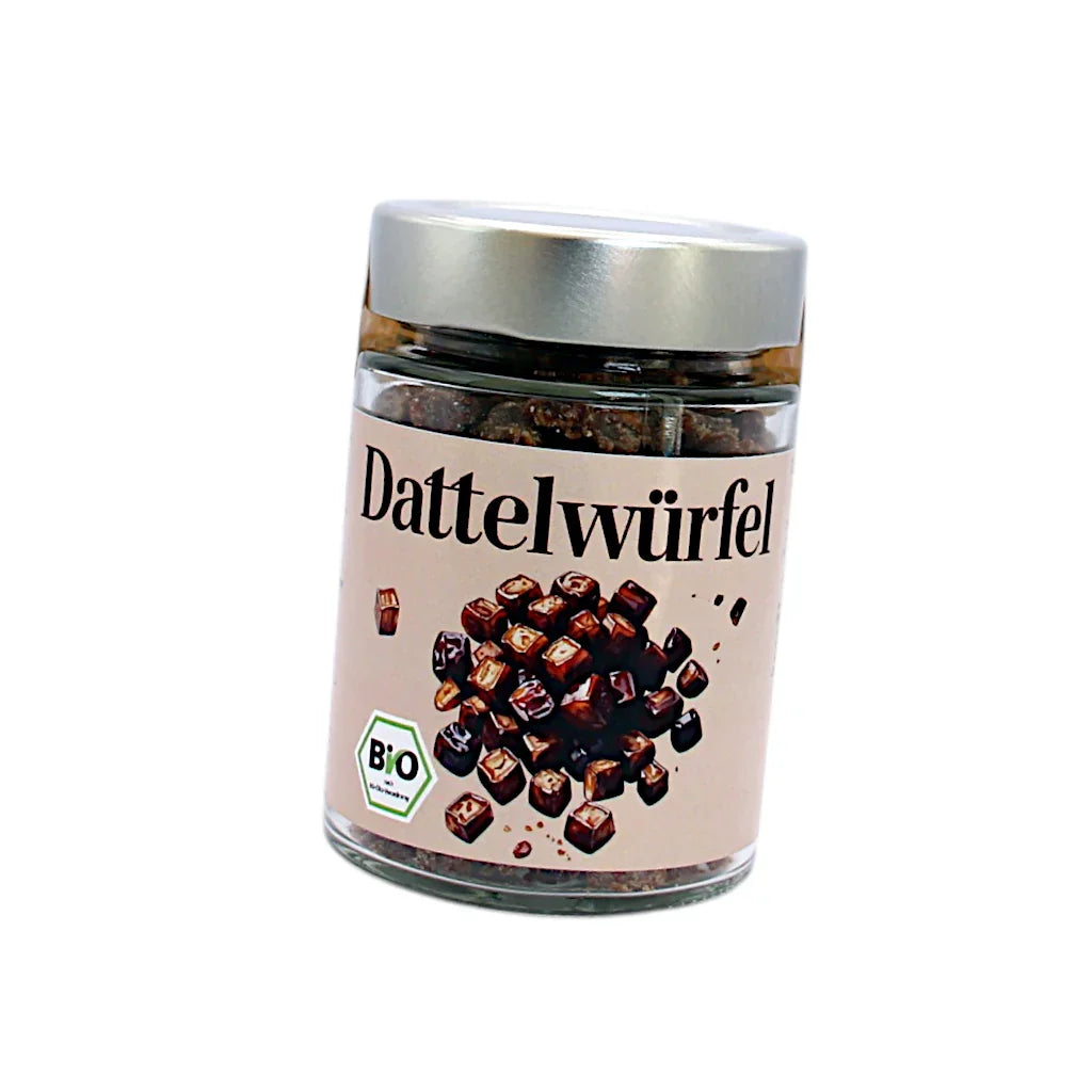 Bio-Dattelwürfel - getrocknet & geschnitten