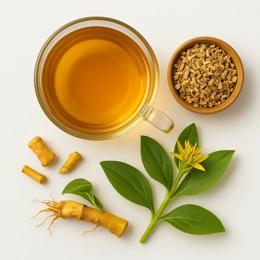 Bio Gelbe Enzianwurzel - Naturheiltee