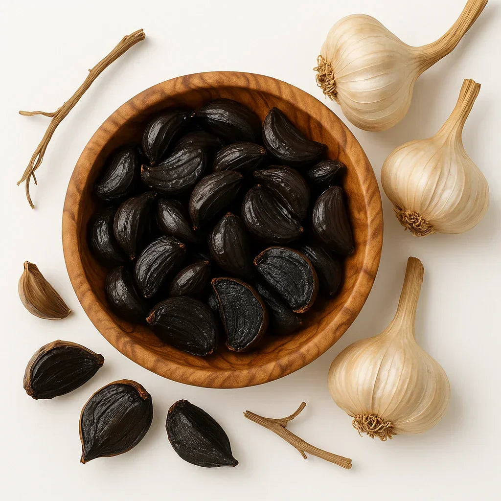 Fermentierter Bio Knoblauch – Ganze Knollen - Naturheiltee