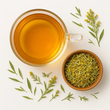 Bio Goldrutenkraut riesen (Solidago gigantea) - Naturheiltee