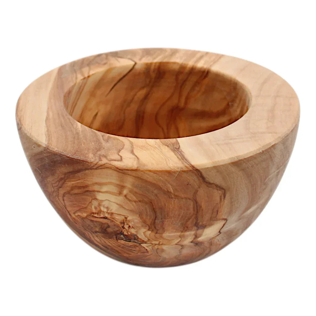 Mörser aus Olivenholz mit Stößel - Naturheiltee