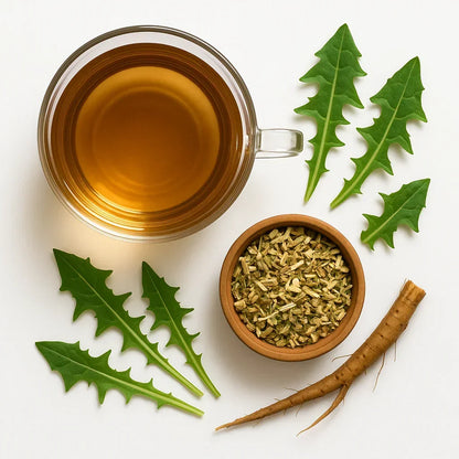 LoewenzahnkrautmitWurzel2 - Naturheiltee