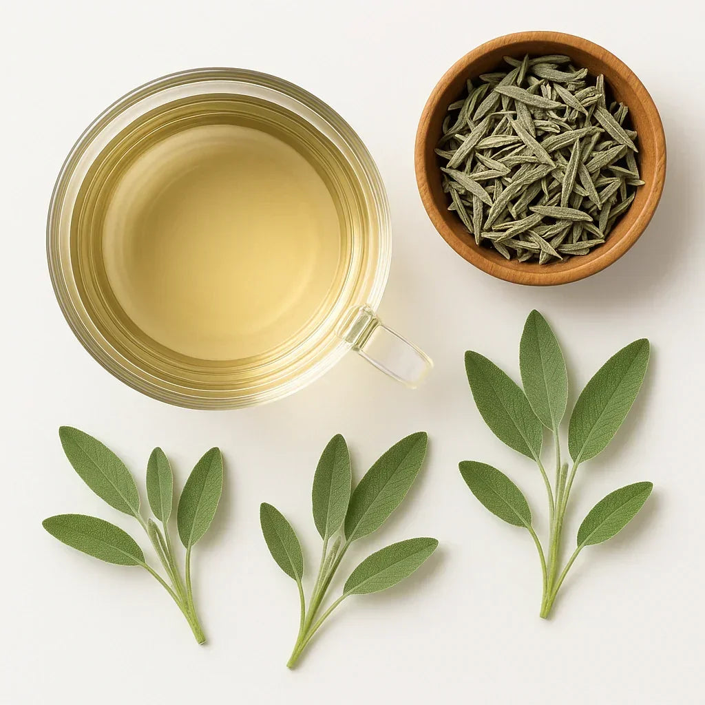 Salbeiblaetter2 - Naturheiltee