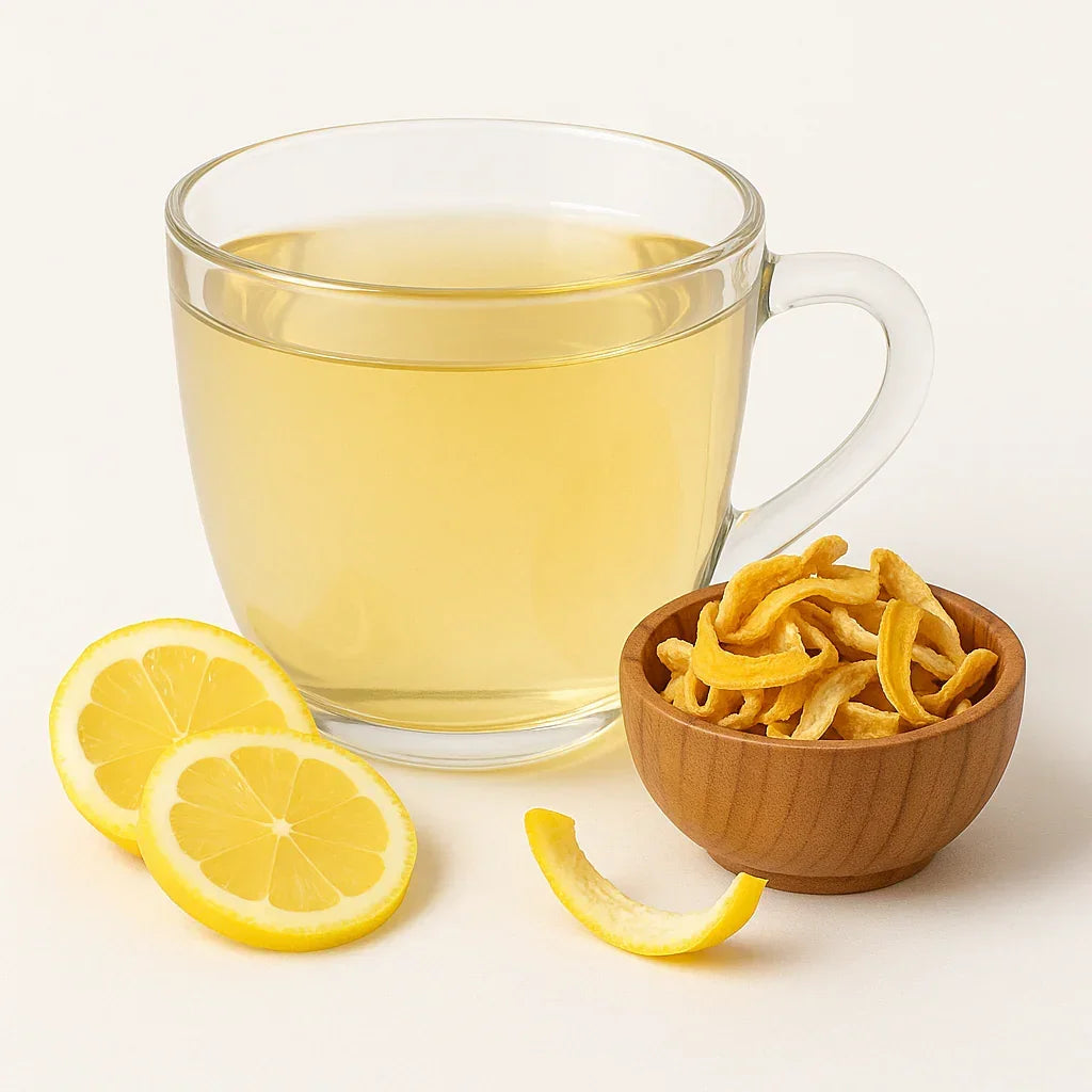 Zitronenschalen - Naturheiltee