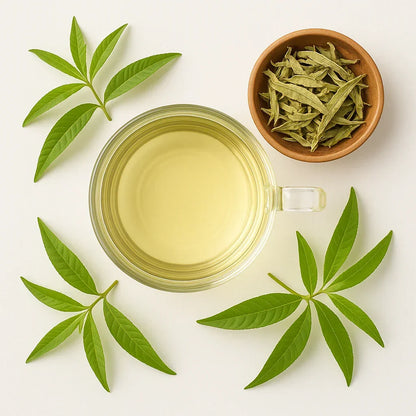 Zitronenverbenenblaetter2 - Naturheiltee