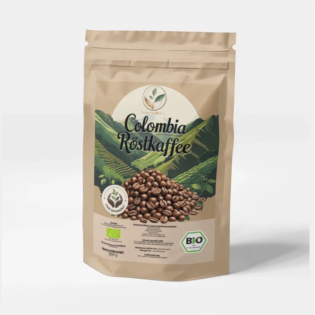 Bio Röstkaffee Colombia - Naturheiltee