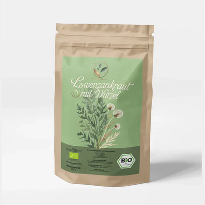 Bio Löwenzahnkraut mit Wurzel - Naturheiltee