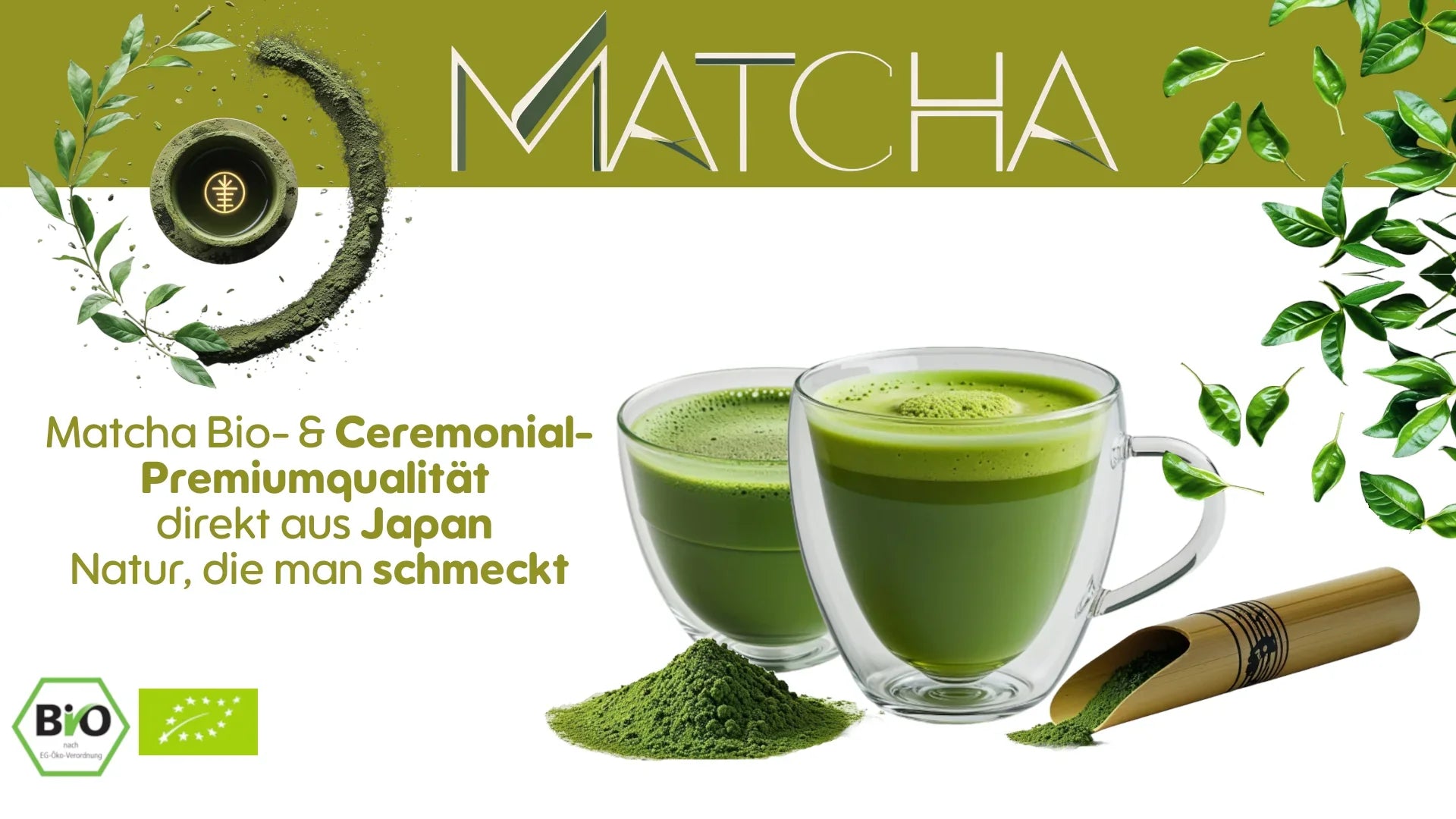 Video laden: Ceremonial Bio-Premium Matcha aus Japan